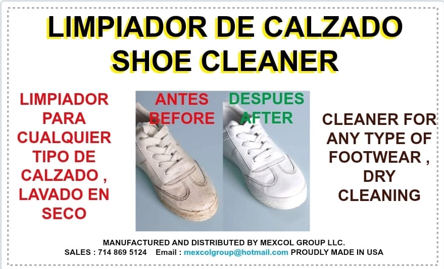 LIMPIADOR DE CALZADO 32 Oz - LIMPIADOR DE ZAPATOS 32 Oz