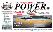 LAVADO SIN AGUA - WATERLESS