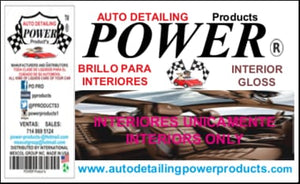BRILLO PARA INTERIORES - BRILLO INTERIORES