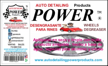 DESENGRASANTE PARA RINES - DESENGRASANTE DE RUEDAS