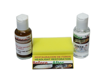 PAQUETE DE RESTAURACION PARA FAROS / HEADLIGHT LENS RESTORATION SYSTEM KIT