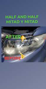 PAQUETE DE RESTAURACION PARA FAROS / HEADLIGHT LENS RESTORATION SYSTEM KIT